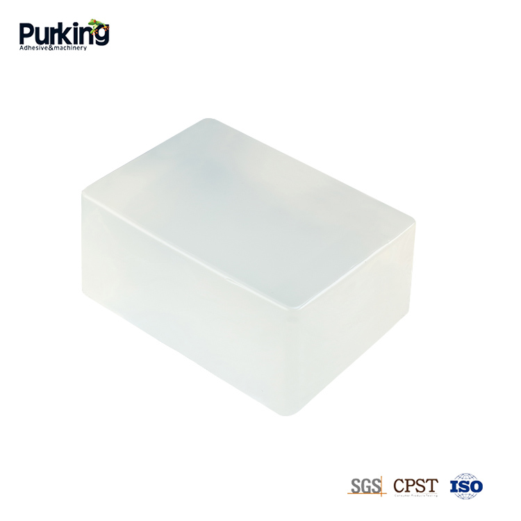 Notkun heitt bráðnar lím.